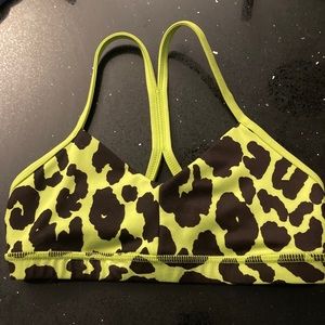 Fleo - Acid Lime Leopard - Reinette Sports Bra